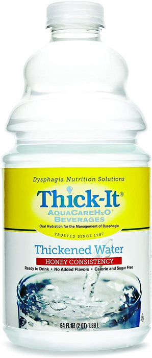 Thick-It AquaCareH20 Thickened Water, 64 oz, 4 Count